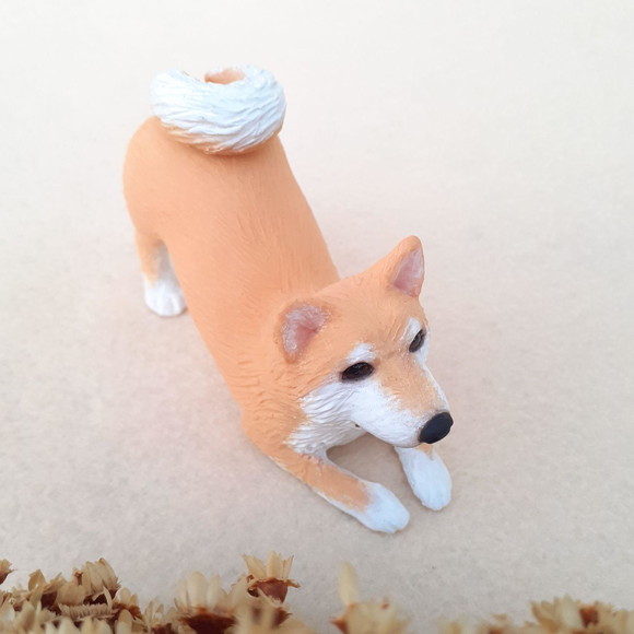 Cachorro Chiba Inu para Bolo de Casamento - Imagem 2