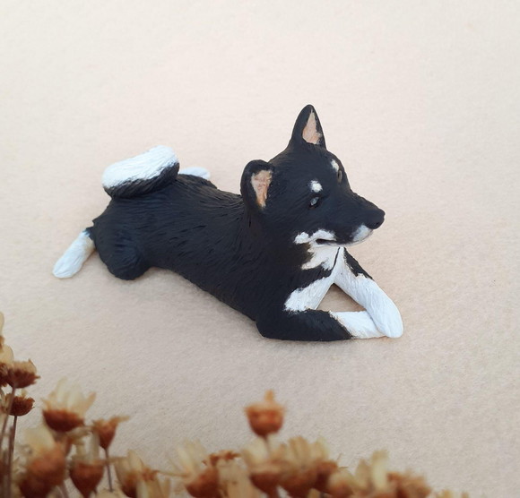 Cachorro Chiba Inu para Bolo de Casamento - Imagem 2