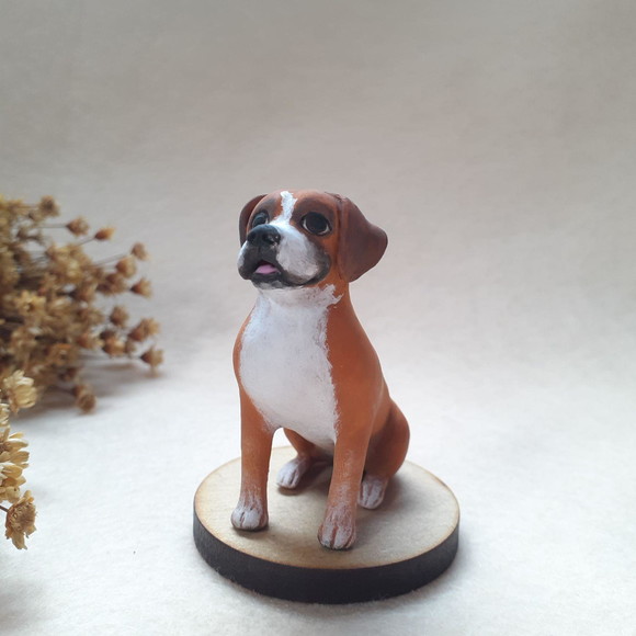 Micro Escultura de Cachorro