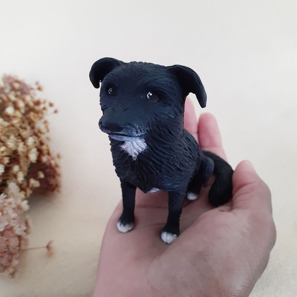 Miniatura de Cachorro Srd em Biscuit - Imagem 3