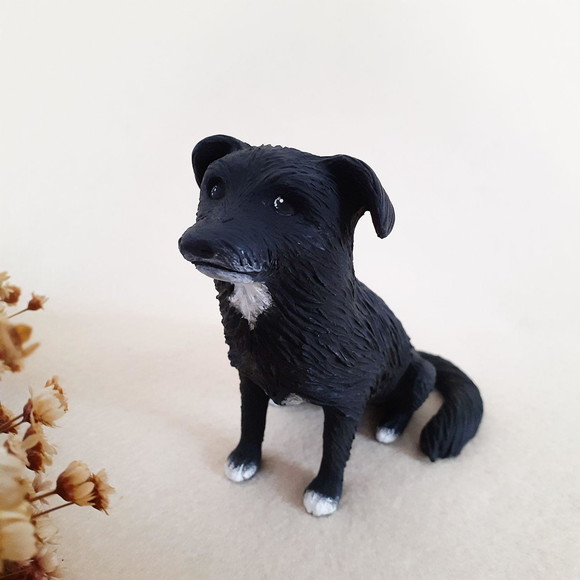 Miniatura de Cachorro Srd em Biscuit