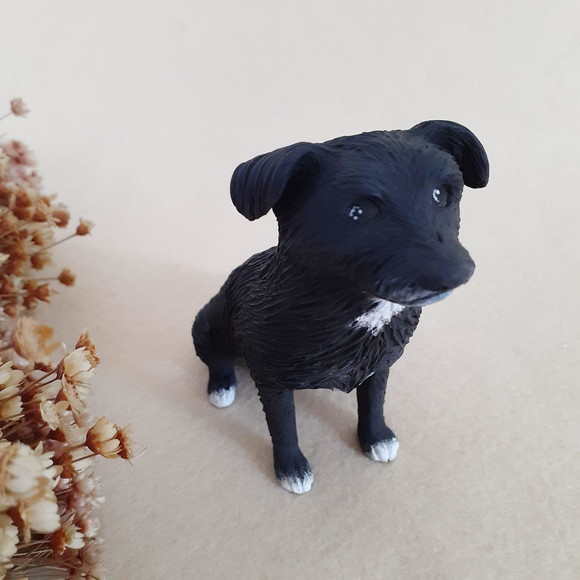 Miniatura de Cachorro Srd em Biscuit - Imagem 2
