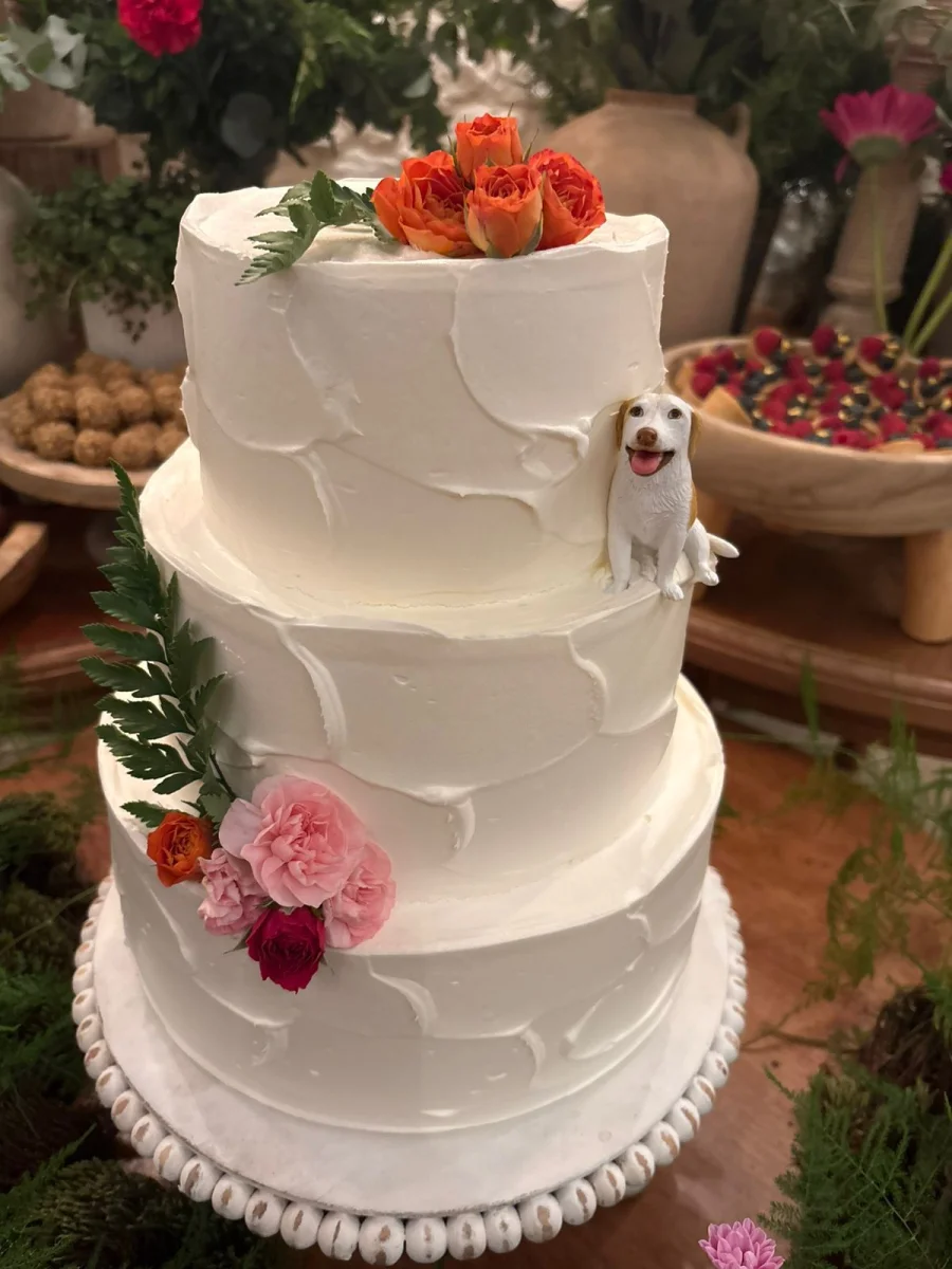 Miniatura Pet para Bolo de Casamento - Imagem 6