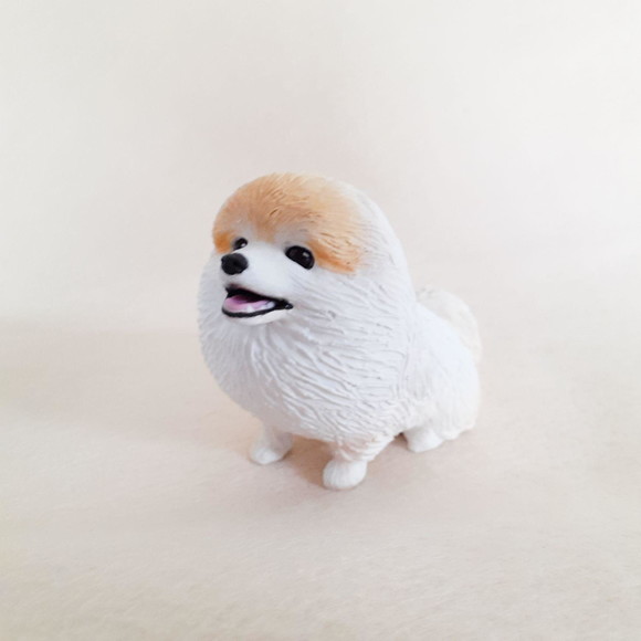 Spitz Alemão Miniatura de Biscuit - Imagem 3