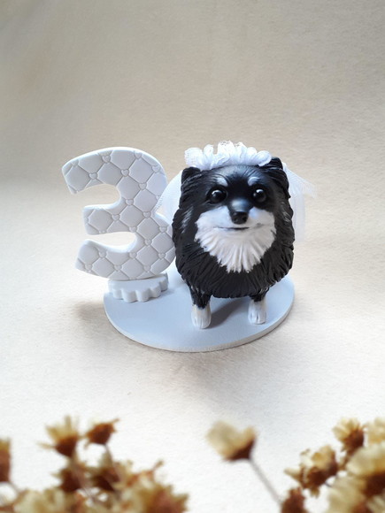 Topo De Bolo Para Aniversario De Cachorro - Imagem 2