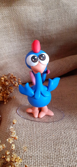 Turma galinha pintadinha mini em biscuit - Imagem 2