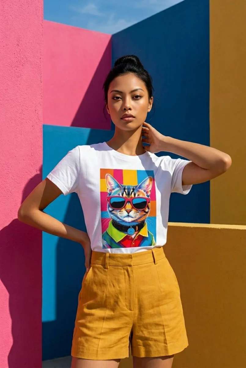 Camiseta Baby Look Feminina Personalizada – Foto, Pet, Nome, Frase ou Tema Exclusivo - Imagem 6