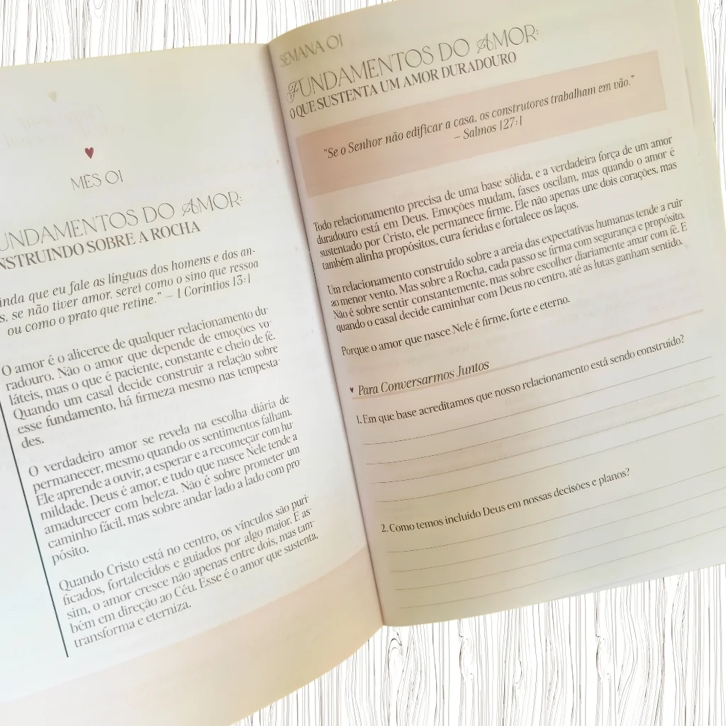 Caderno Devocional do Casal | 5 Semanas com Deus - Imagem 5
