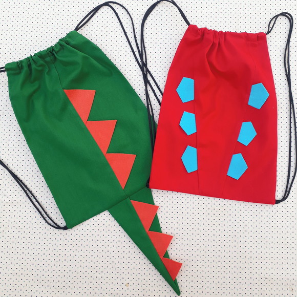 Kit 10 Lembrancinhas de Aniversário Festa Dinossauro 28 x 35 cm
