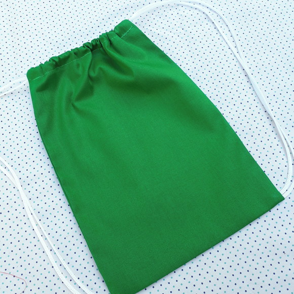 10 Lembrancinhas Festa Verde Mochilinha de Tecido - Imagem 2