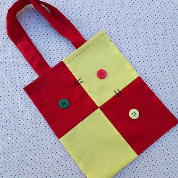 10 Sacolinhas Emilia Festa Sítio do Pica Pau Amarelo Ecobag - Imagem 2