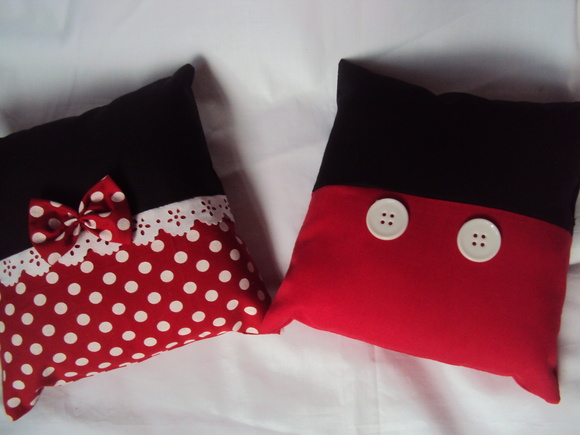 Almofada Mickey e Minnie - Imagem 3