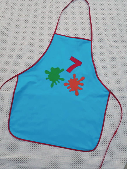 Lembrancinha Avental Infantil Pintando o Sete - Imagem 3