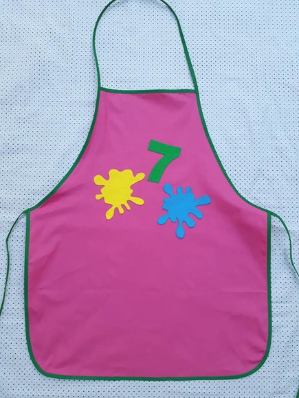 Lembrancinha Avental Infantil Pintando o Sete - Imagem 4