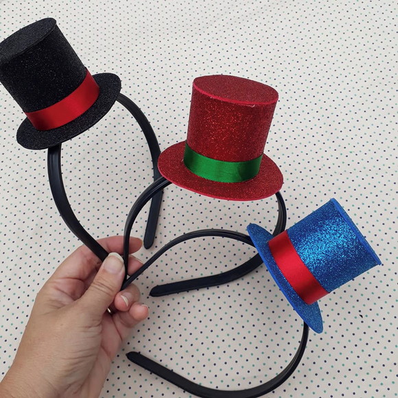 Lembrancinha Tiara Cartola Mágico Circo - Imagem 3