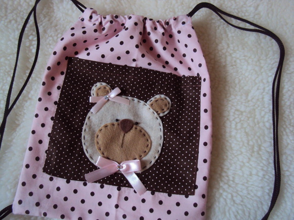 Lembrancinha Ursa Rosa