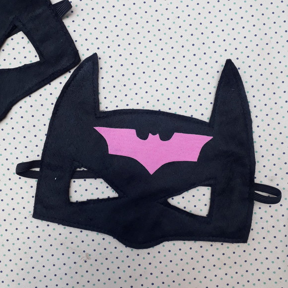 Máscara do Batman e Batgirl - Imagem 5
