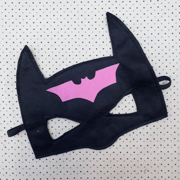 Máscara do Batman e Batgirl - Imagem 2