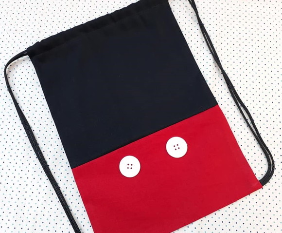 Mochila Lembrancinha Mickey 20 x 28 cm - Imagem 2