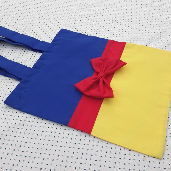 Sacolinha de Tecido para Lembrancinha Branca de Neve - Imagem 2