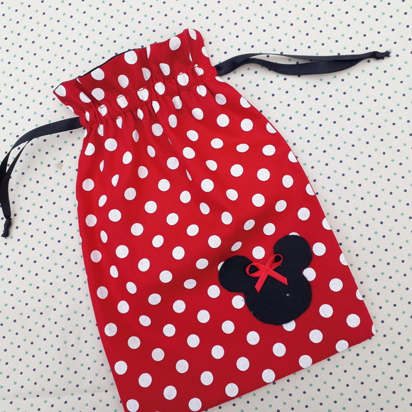 Saquinho Minnie e Mickey para Lembrancinha - Imagem 2