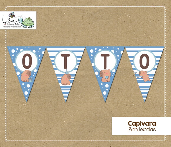 Bandeirola Festa Capivara