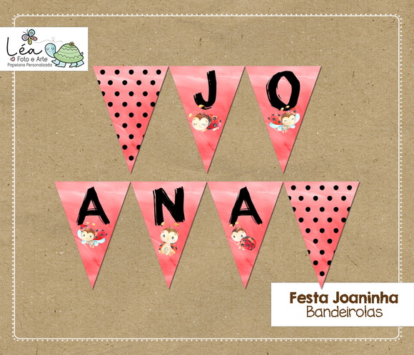 Bandeirola Festa Joaninha
