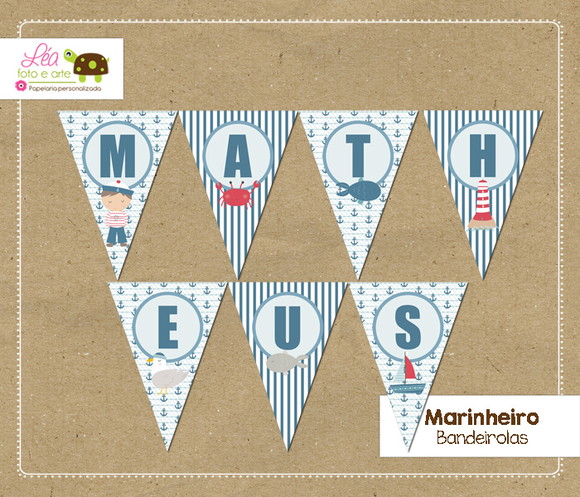 Bandeirola Festa Marinheiro