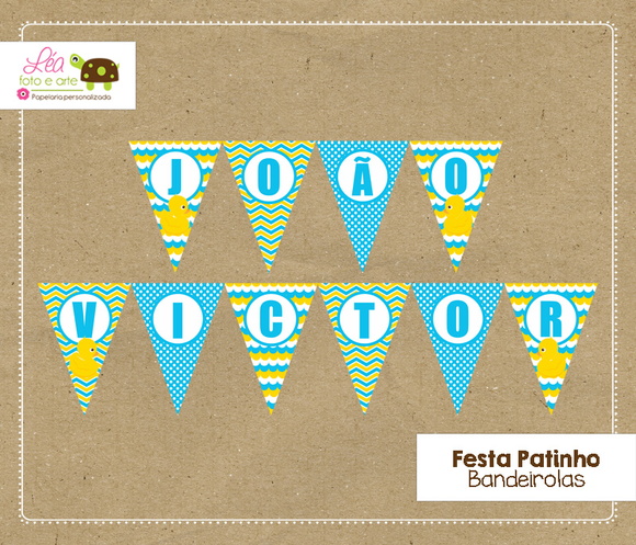 Bandeirola Festa Patinho