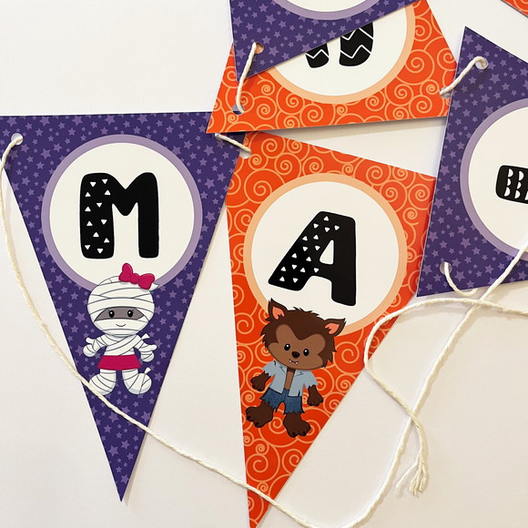 Bandeirolas Halloween - Imagem 3