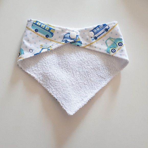 Babador atoalhado bandana Viagem - Imagem 2