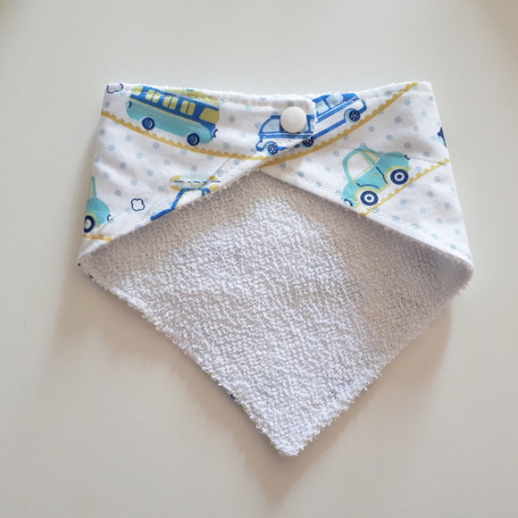 Babador atoalhado bandana Viagem - Imagem 3