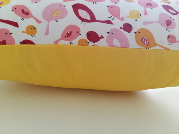Capa de Almofada Birds amarelo - Imagem 3