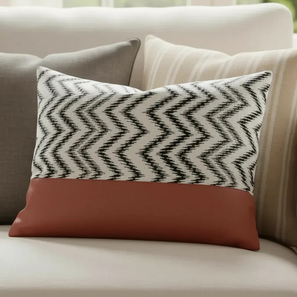 Capa de Almofada Corano e Jacquard Chevron - Imagem 3