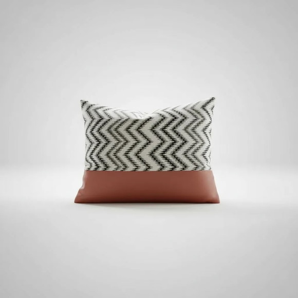 Capa de Almofada Corano e Jacquard Chevron - Imagem 2
