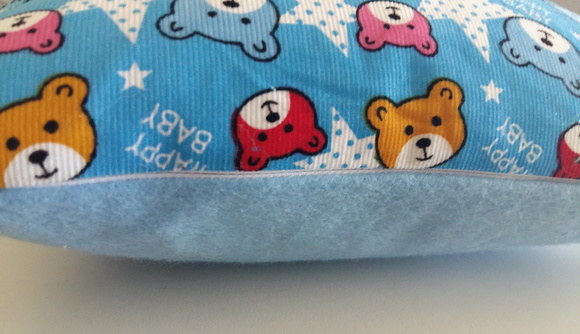 Capa de Almofada Infantil Ursos azul bb - Imagem 2
