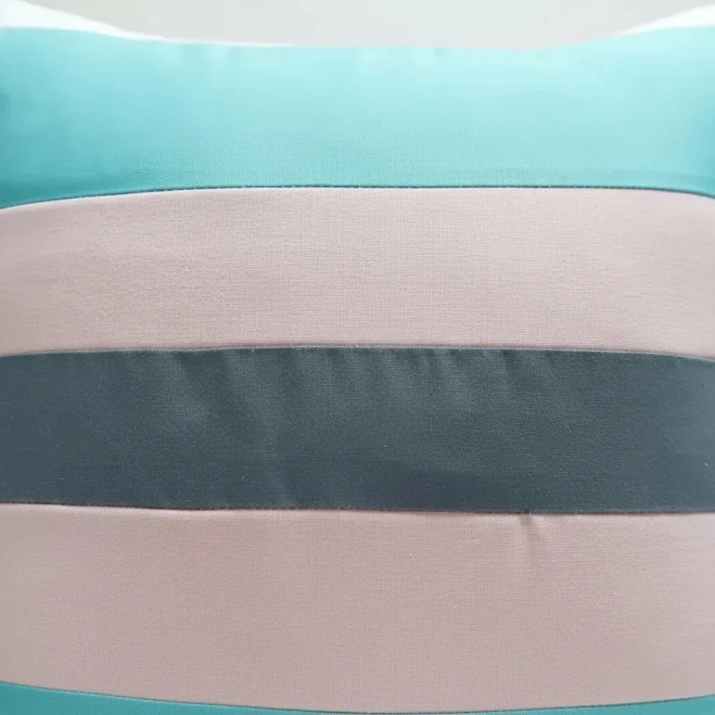 Capa de Almofada Mix Cinza Rosa Turquesa Branco - Imagem 4