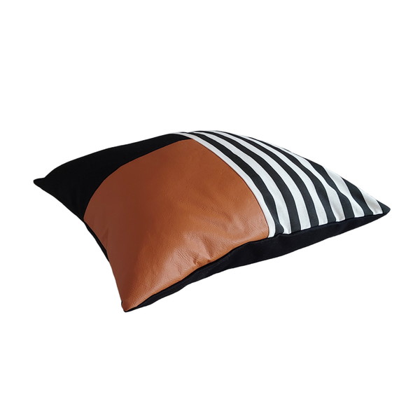 Capa de Almofada Preto Corano Listras - Imagem 4