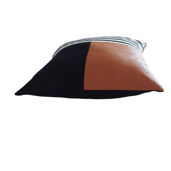 Capa de Almofada Preto Corano Listras - Imagem 5