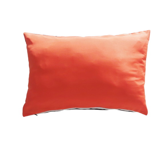 Capa de Almofada Retangular Listras/coral - Imagem 3