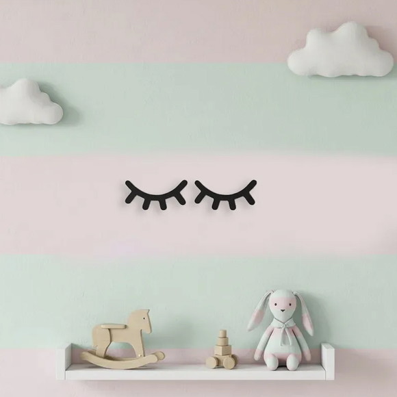 Sleepy Eyes Cilios Nordic Decoração 15 cm