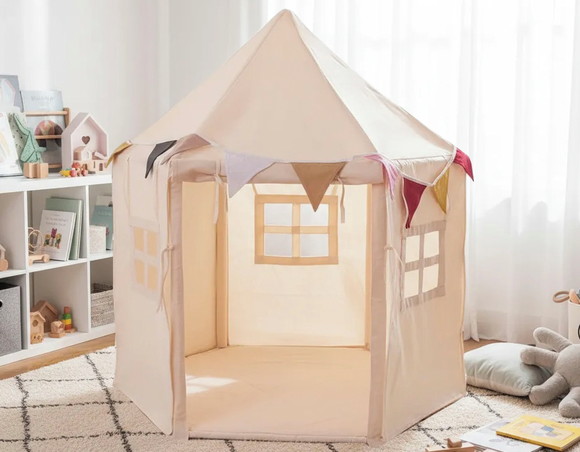 Tenda Castelo Infantil Sonhos Modelo Hexagonal - Imagem 2