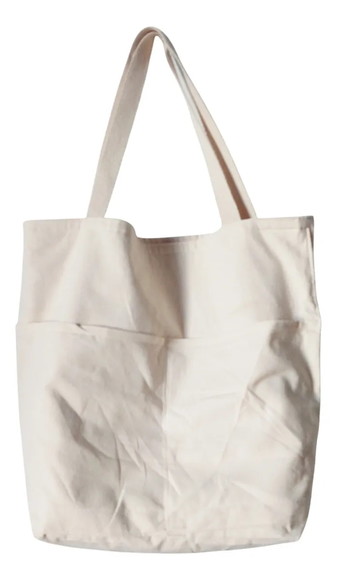 Tote Bag Listrada Creme/cru - Imagem 3