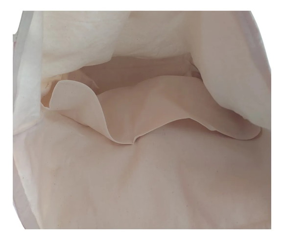 Tote Bag Listrada Creme/cru - Imagem 4