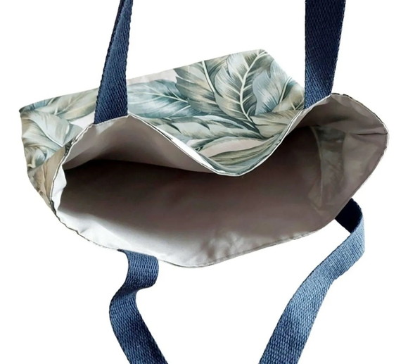 Tote Bag Tecido Acquablock Folhagem - Imagem 3