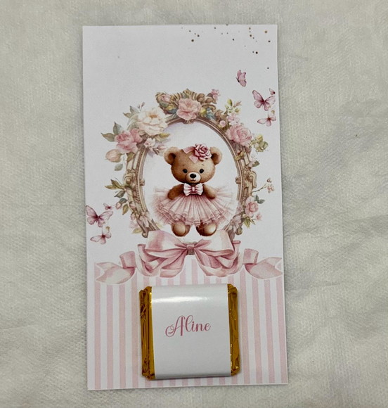 Card + Tablete de Chocolate