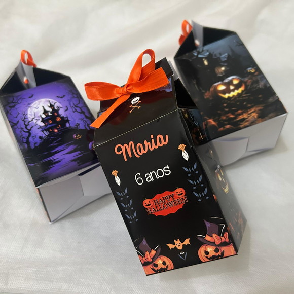 Caixa Milk Halloween