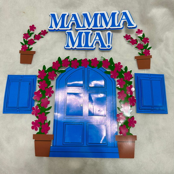 Topo de Bolo Mamma Mia