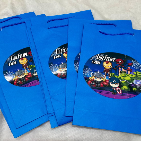 Bolsa Personalizada Super Heróis