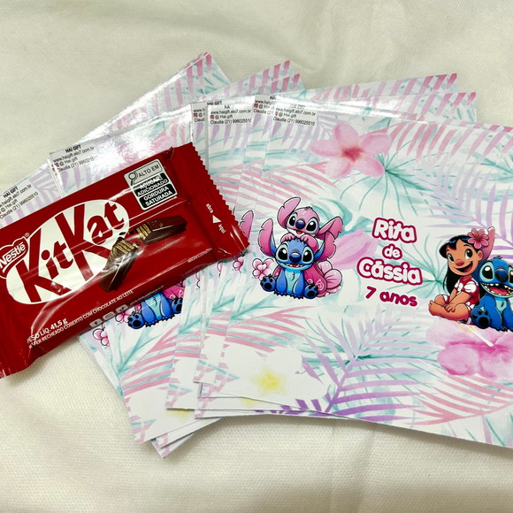 Rótulo para Kitkat ,passatempo